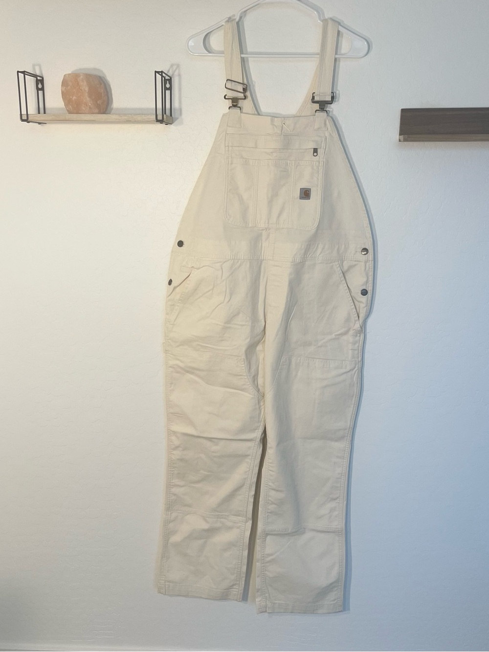 Carhartt Rugged Flex Loose Fit Canvas Bib Overalls